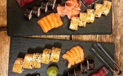 Sushi, canapés