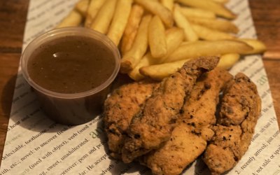 Southern Fried Chicken and Fries