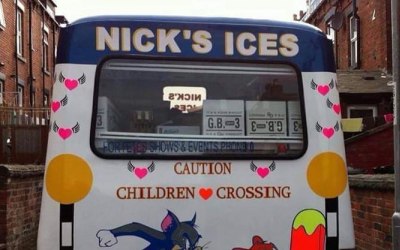 Nicks ices leeds Ice Cream Van Hire 