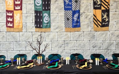 Harry Potter Inspired Party Table