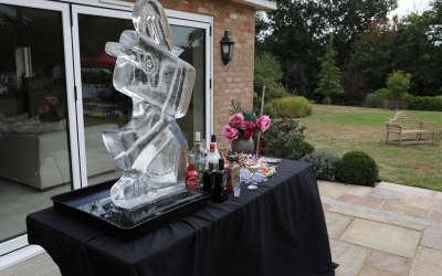 Bespoke Ice Sculpture Luge 
