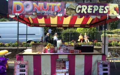 Donut/crepe stall 