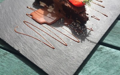 Chocolate Brownie Wedding Dessert 