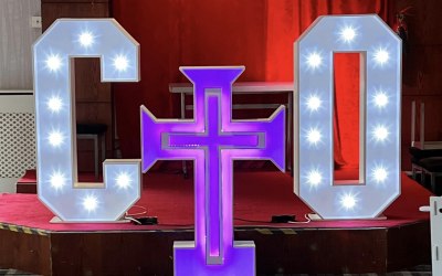 Led letters, numbers and communion crosses 
