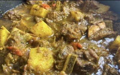 Curry mutton