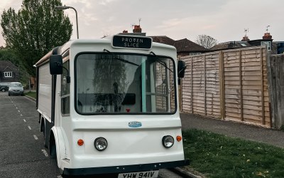Our electric milkfloat! 