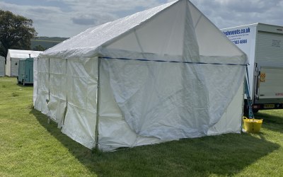 4x6 stall marquee