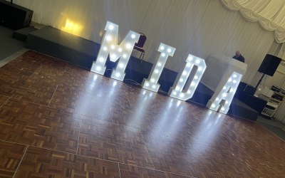 Our very own handmade led letters/ numbers 