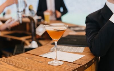 Circular Bar + Cocktails