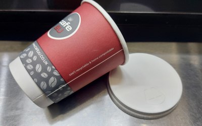 Coming very soon (Mid Feb). Fully recyclable cups and lids