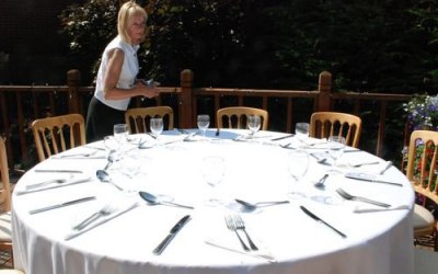 Garden Party Setup by Chef Damian Wawrzyniak & Fine Art of Dining