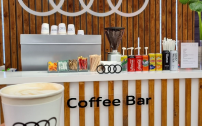 Coffee bar for Audi Launch