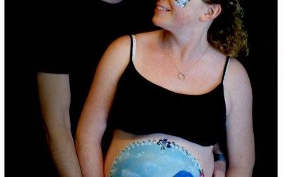 Baby Bump Painting