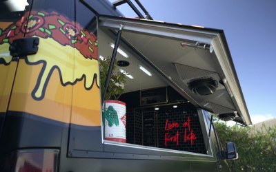 Hot Dog / Burger Food Van Hatch