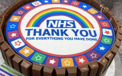 NHS Thank You Cake