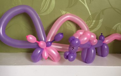 Butterfly & Horse Balloons