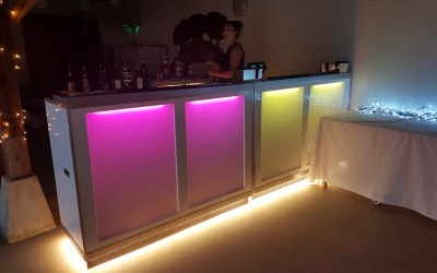 led mobile bar setup