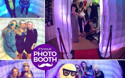 Cube Inflatable LED Photo Booth