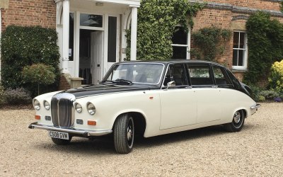 OUR CLASSIC DAIMLER LIMO (6 seat)
