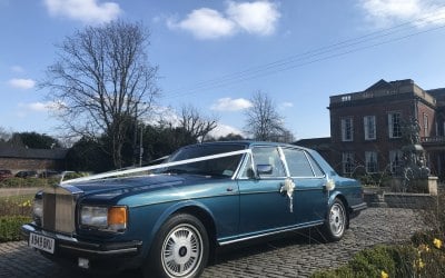 The Rolls Royce silver spirit