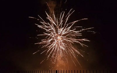 Create a magical fireworks display