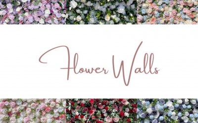 Bliss Backdrops: Flower Walls 