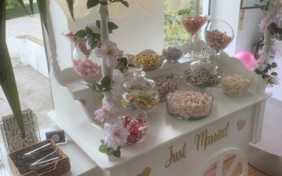 Wedding Candy Cart on hire in Milnrow 