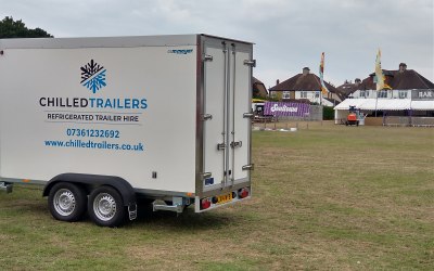 Fridge trailer supplied for festival