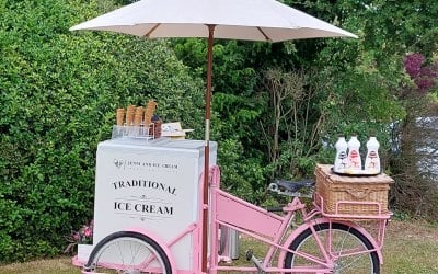 Pink pashley ice cream tricycle (Jill )