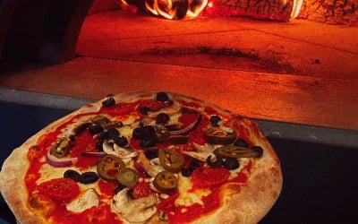 Delicious Wood Fired Pizza