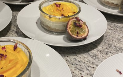 Mango & Passionfruit Cheesecake 