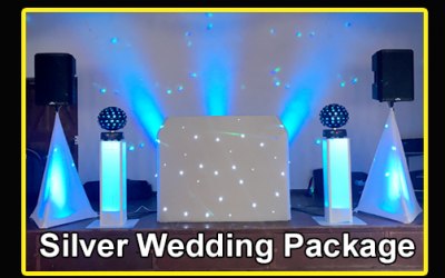 Silver Wedding Disco Package