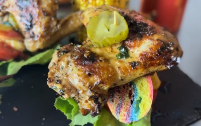 Grilled Wings Rainbow Sandwich 