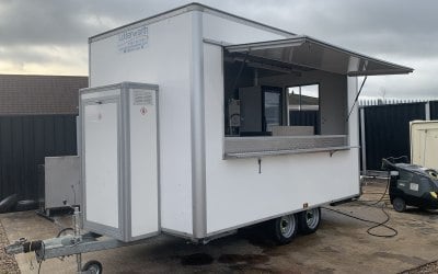 Catering Trailer (Soon to be sign written)