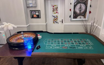 Full roulette set up
