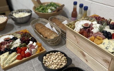 One of our Charcuterie Boards at an Event in Yeovil