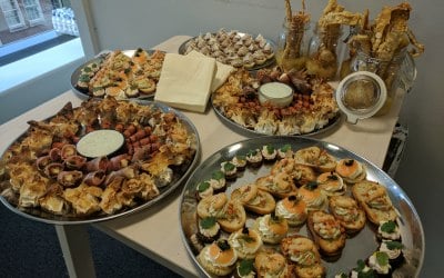 Typical Canape Selection