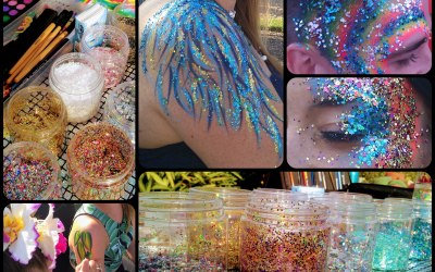 Festival Glitter Body Art