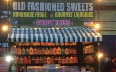 Outside Sweets Stall