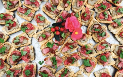 Filet Beef Canapes