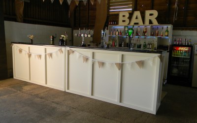 One of our  Pop Up  Wedding/party Bar
