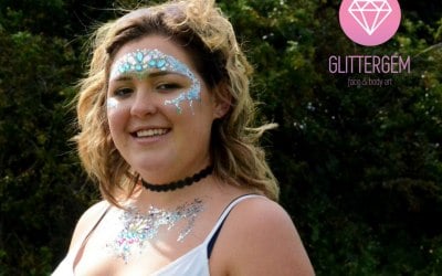 Festival glitter and gems