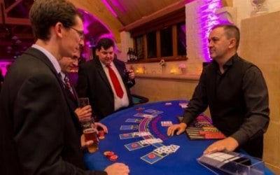 Croupier and table hire