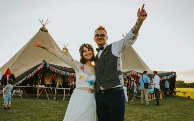 Celebrate your way with a Wild Tipi Festival Wedding