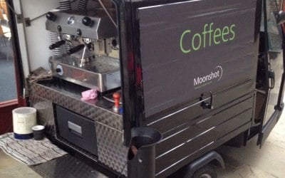 Mobile coffee cart London & UK