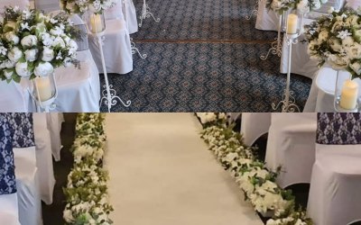 Aisle and floral decor of all types