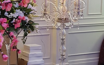 Centrepiece and Crystal candelabras of all types