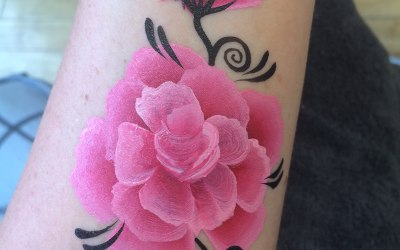 Rose Body Art