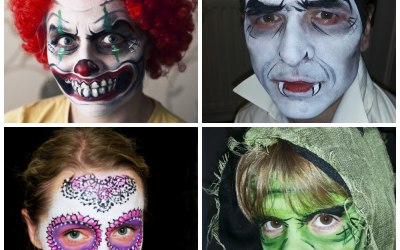 Halloween face painting_Telford 