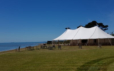 Wedding for 150 New Forest Beach